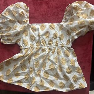 NFC Baby Doll Top.  Size Small.  Gently worn and in excellent condition.
